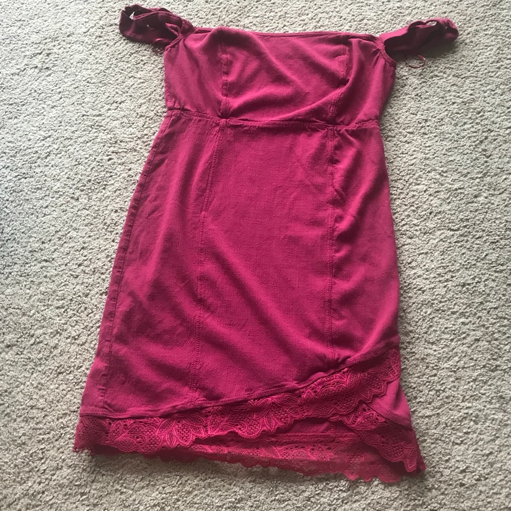 Free People Intimates off the shoulder dress